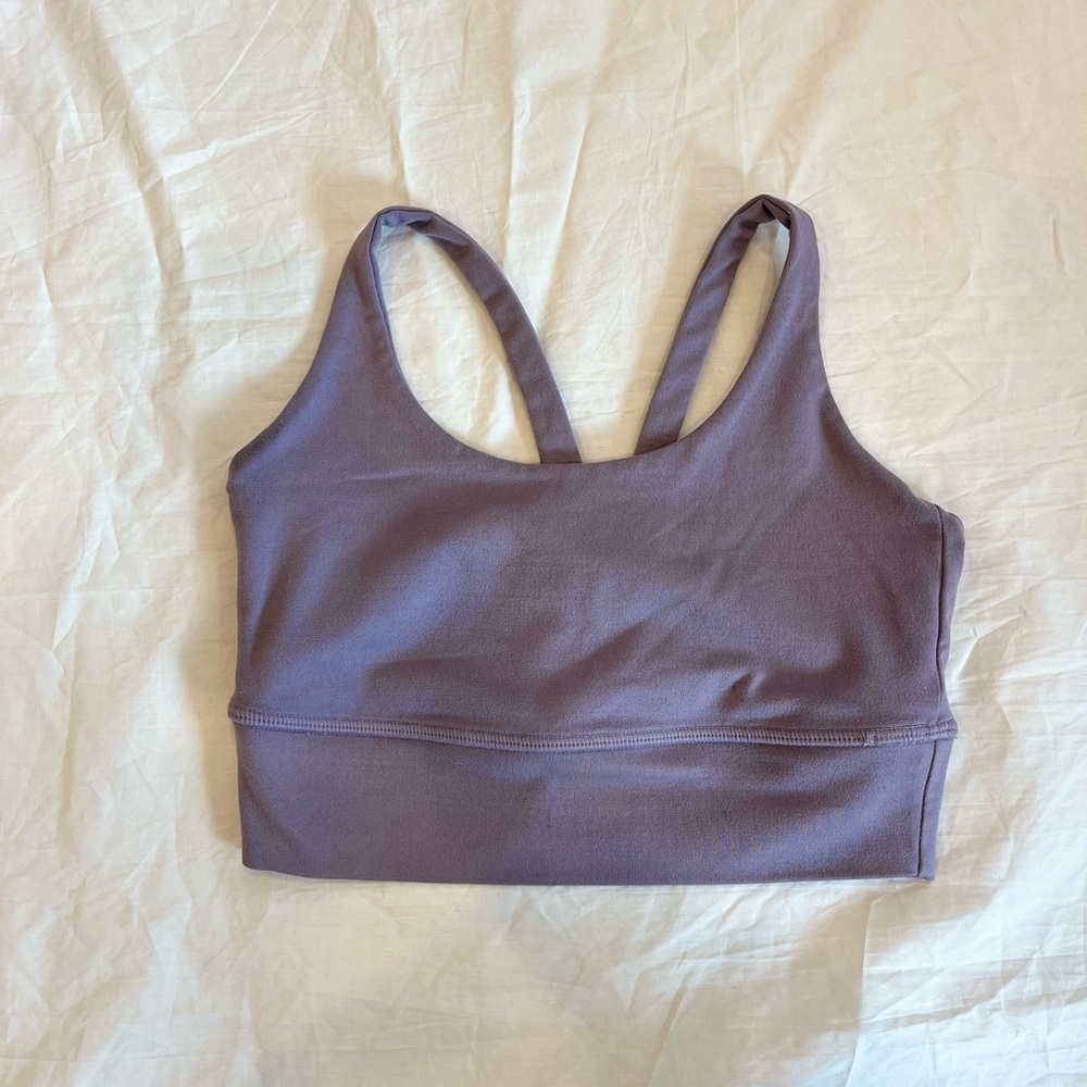 Set Active Small Unlined Lavender Sports Bra